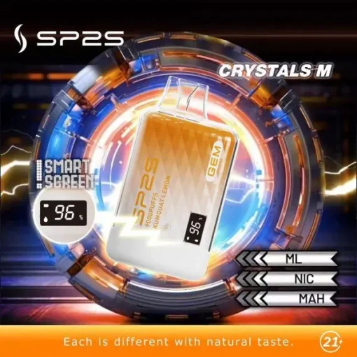 【A倉】SP2S 9000口 大口糧拋棄式 一次性 SP2 帶熒幕